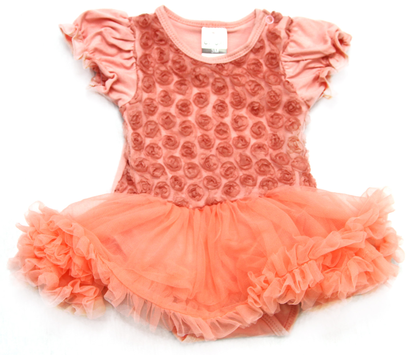 25963 - 2 Платье с коротким рукавом (Р-р: 3 м; Цв.: Розовый)